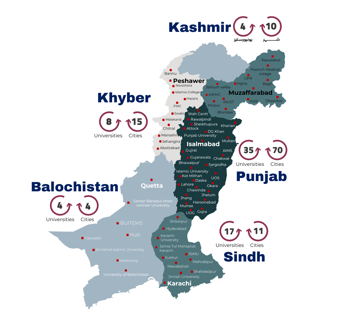 Markaz Talibat Location Map